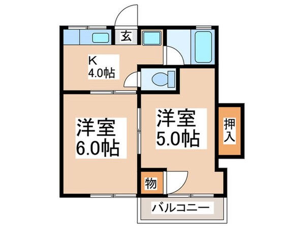 三栄ハウス（三保町）の物件間取画像